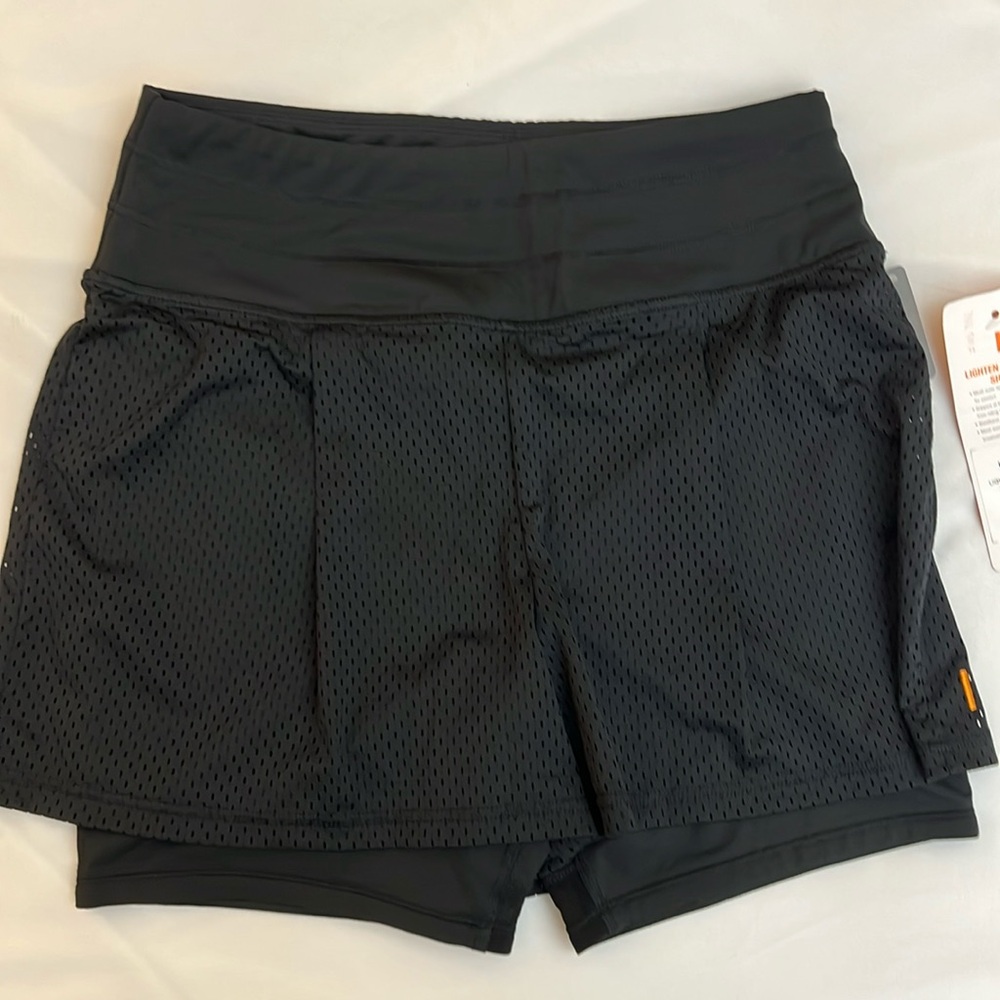 Lucy Women's Black Athletic Shorts